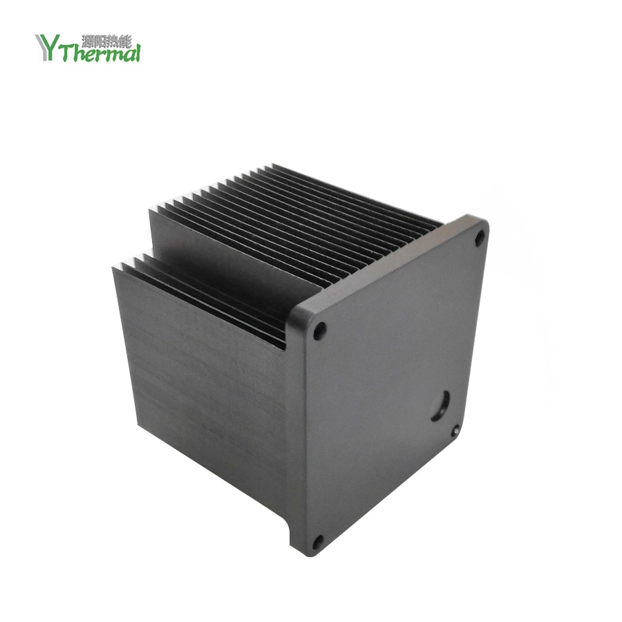 Amplifier Heat Sink Aluminium Extrusion Skived Heatsinks