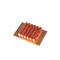 Seperated Fins Copper Skiving Heat Sink Vertical Fins Copper Skived Heat Sink