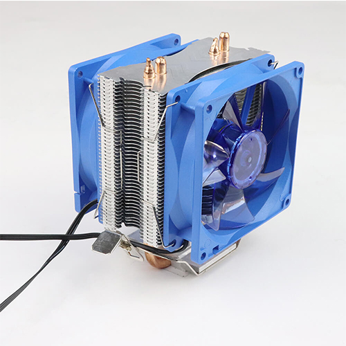 Snel koelende computer CPU-koellichaam met kleurrijke ventilator 60W CPU-radiator