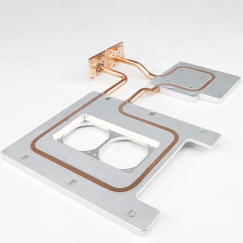 Multiple Profile Aluminum Cold Plate With Copper Pipe