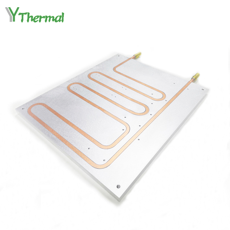 Aluminum Profiles Cold Plate Chill Plate With Heat Pipes