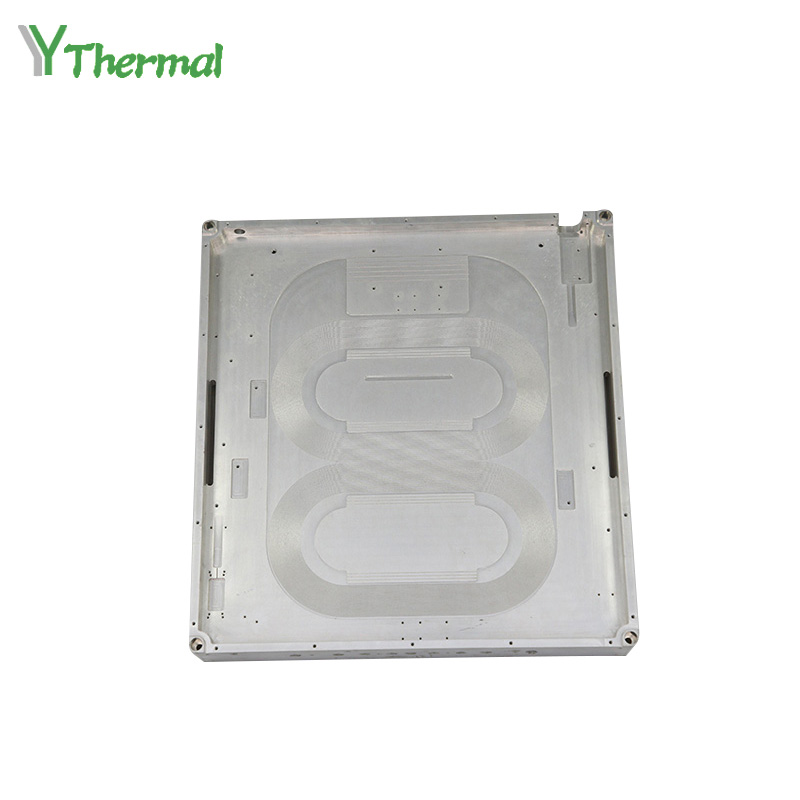 Aluminium Optical Fiber 800W Double Plate Water Cold Plate Friction Welding Water Cold Plate