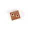 New design copper medical friction welding stir water cooling block FSW cold plate