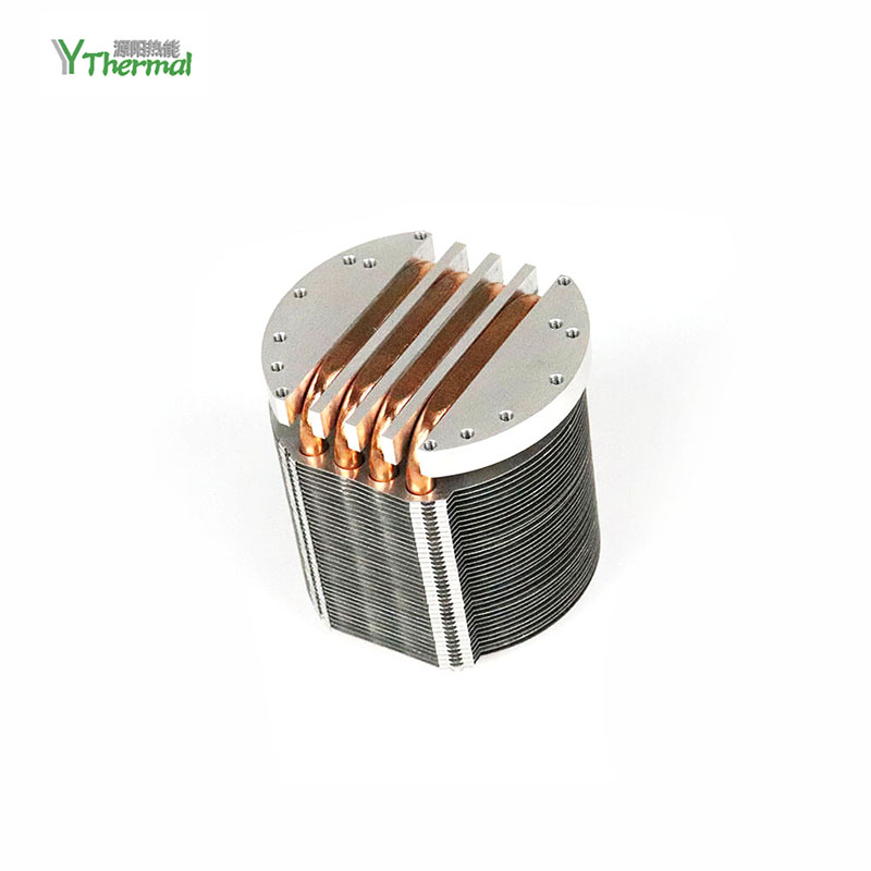 New Product LED Lighting Cooling System Aluminum Extrusion Heat Pipe Radiator