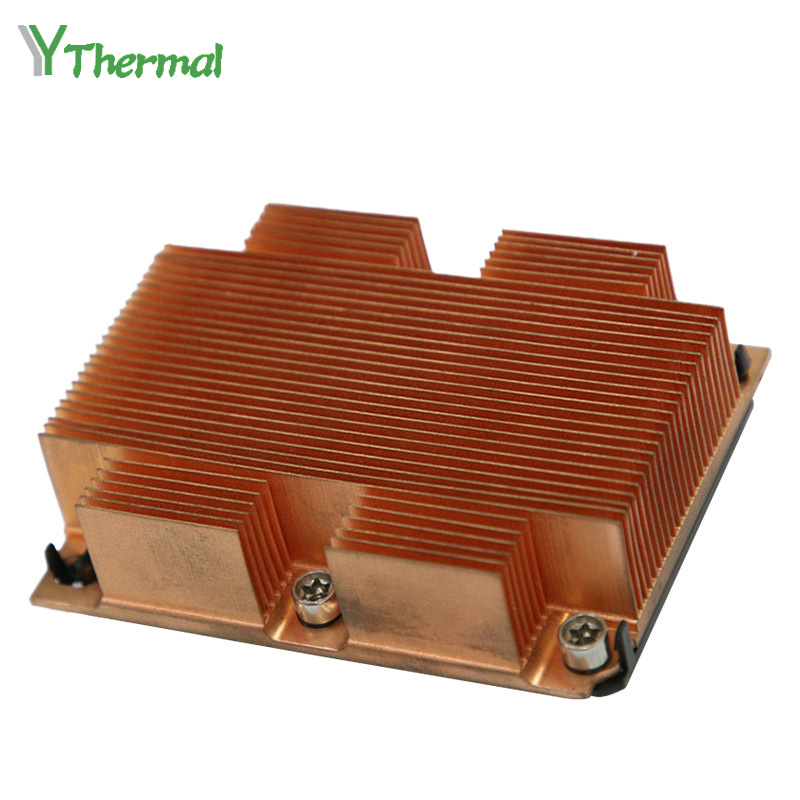 disipadores de calor del producto del cobre del disipador de calor de la aleta del corte de los perfiles de cobre 2u