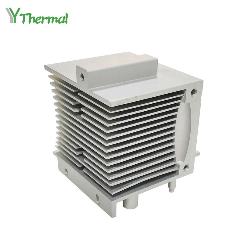 CNC Turning Aluminum Multiple Heatsink Extruded Heat Sink Extrusion Heat Radiator