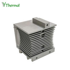 Le dissipateur thermique multiple en aluminium de tournage CNC a extrudé le radiateur de chaleur d'extrusion de dissipateur thermique