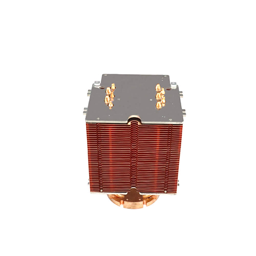 Світлодіодний світлодіодний радіатор високої потужності з чистої міді, теплові трубки на блискавці, світлодіодний радіатор