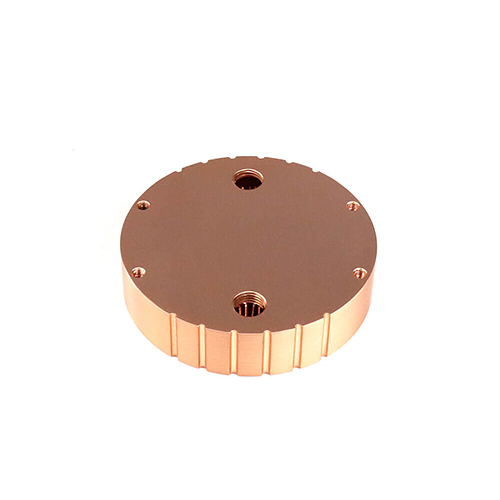 High power liquid cooling 1500w copper round heat sink Led light radiator