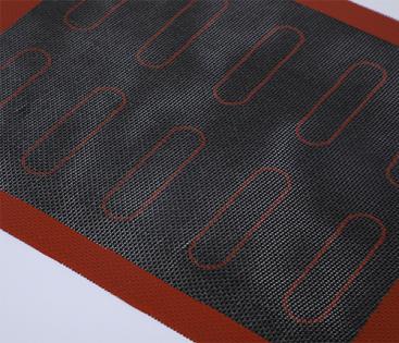  Tapis de four en silicone 