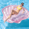 Seashell Inflatable Pool Island Float