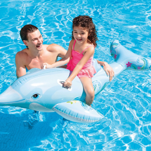 Dolphin Ride-On 수영장 풍선