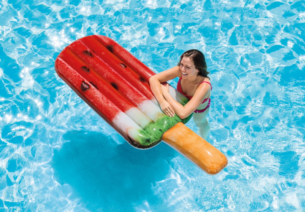 Food inflatable pool floats