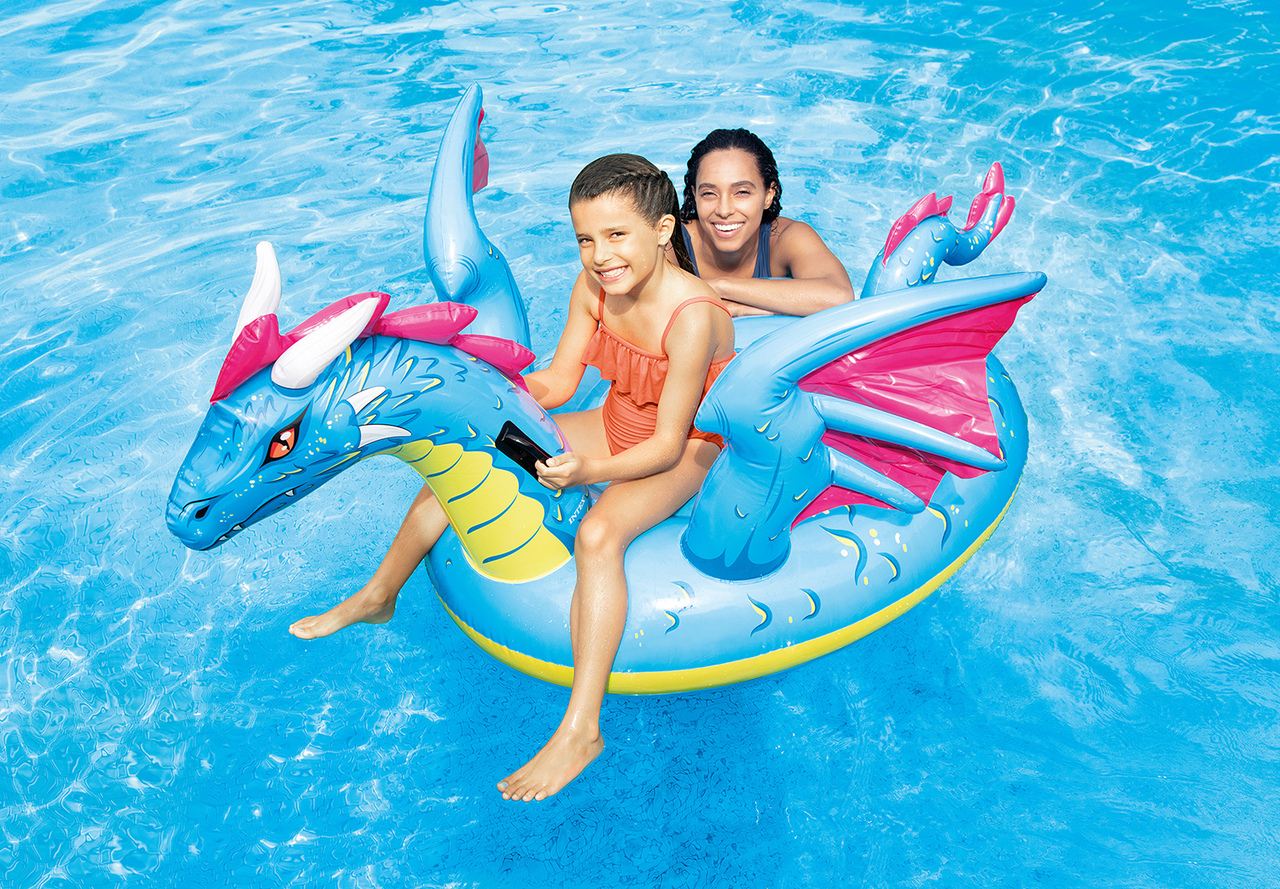 Dragon Ride-on pool inflatables