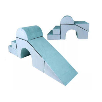 Foam Blocks for Kids Climb; Soft Foam Indoor Active Play set for Crawling and Sliding at Home, Daycare, Preschool