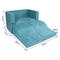 Foldable High Quality Modular Play Couch High density Foam Kids Play Sofa For Kids Sleep Play Game Sofa Chair