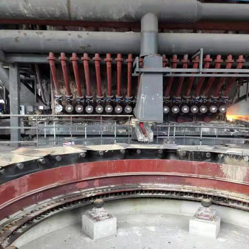 Copper ore smelting furnace