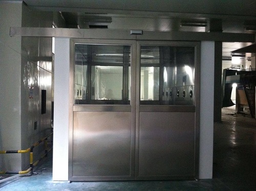 Sliding Automatic Door Cargo Shower