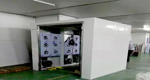 Zhuowei Purification Cooperated With A Company In Guangdong For Rolling Shutter Door Cargo Shower Room