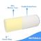 Round Cervical Roll Cylinder Bolster Pillow Ergonomically Neck Cushion for Head Neck Back Legs