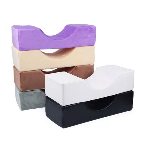 New design Lash Beauty Salon U Pillow Ergonomic Neck Memory Foam Eyelash Extension Pillow