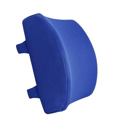 Lumbar Back Support Pillow Memory Foam with 3D Mesh Cover Balanced Firmness Designed Lower Back Pain Relief