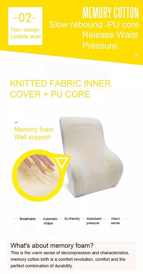 Support Pillow for Office Chair