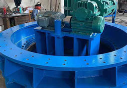The production process of disc ingot casting machine