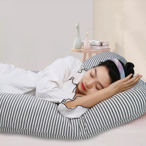 Pregnant And Nursing Women U Shaped Maternity Support Cushion With Washable Outer Cover Pregnancy Function Pillow For Bed Pillow