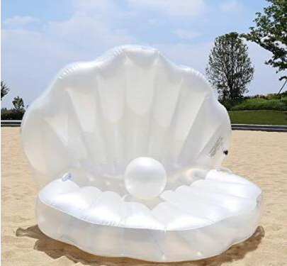 Oyster Shell Pool Float