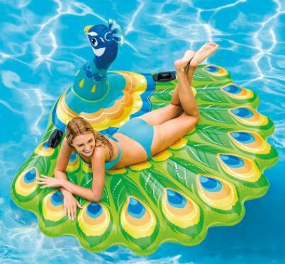 Peacock Pool Float