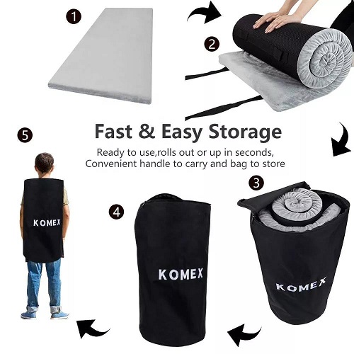 Portable Waterproof Memory Foam Car Mattress