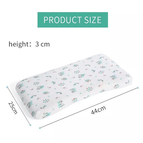 Newborn Crib Pillow Super Soft Breathable Kids Neck Pillow for Infants Baby Pillow