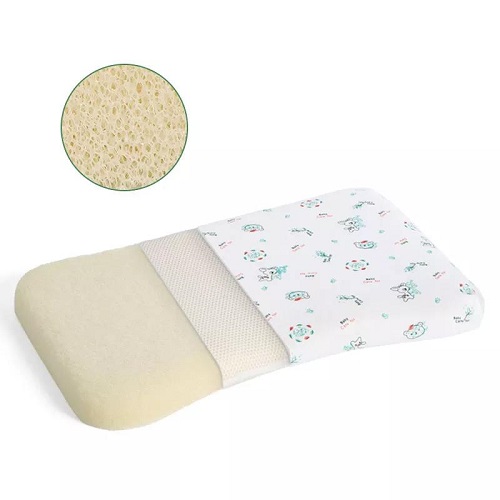 Newborn Crib Pillow Super Soft Breathable Kids Neck Pillow for Infants Baby Pillow