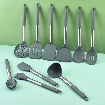 Conjunto de utensílios de cozinha de silicone