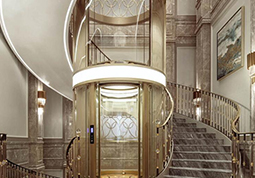 Che ne dici della decorazione interna ed esterna dell'ascensore domestico?