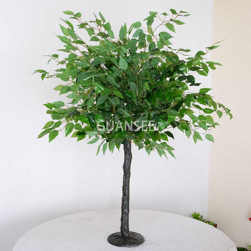 Small tree 4ft tall artificial ficus tree
