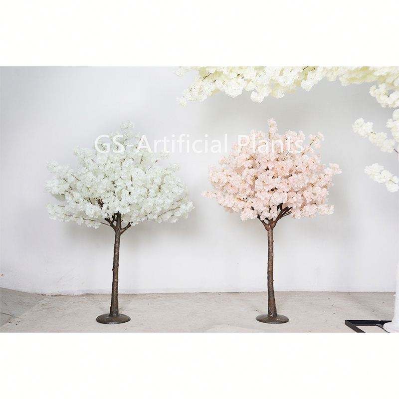 ຂະຫນາດທີ່ກໍາຫນົດເອງ Plastic tree Wedding Decor ທຽມ Cherry Blossom Tree ເຫດການຕົບແຕ່ງງານລ້ຽງ