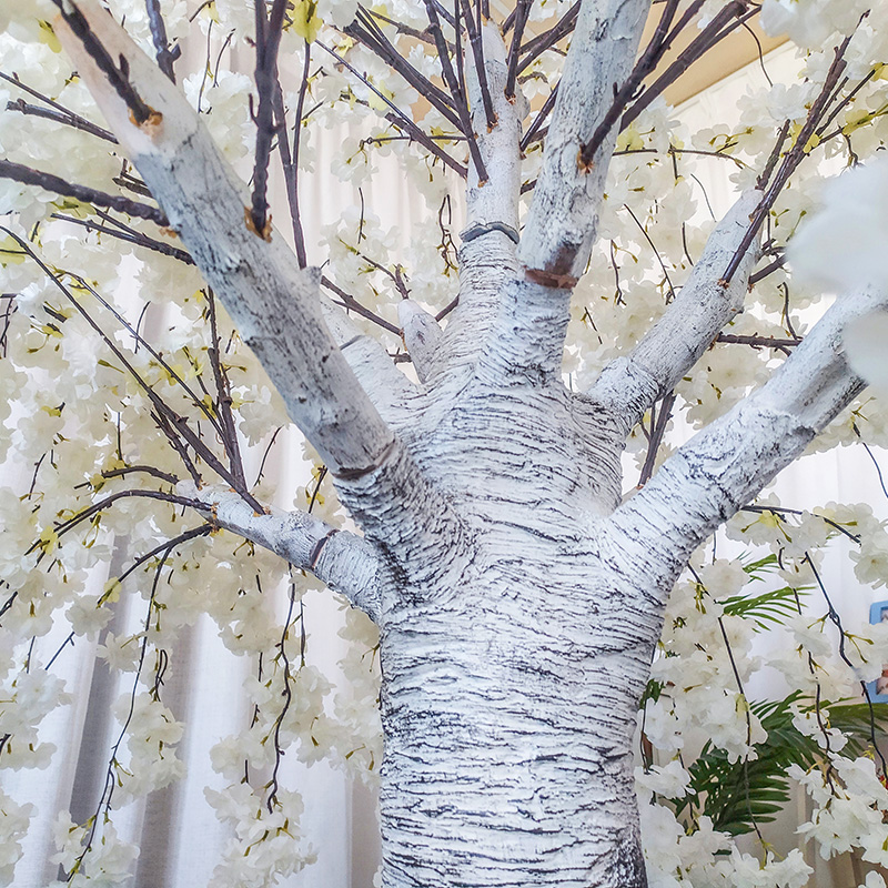  Pokok bunga sakura perkahwinan dalaman tiruan 