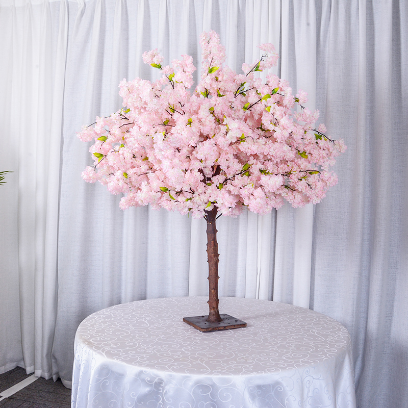 4ft artificial Cherry Blossom Tree For Wedding Decoration event party table centerpiece