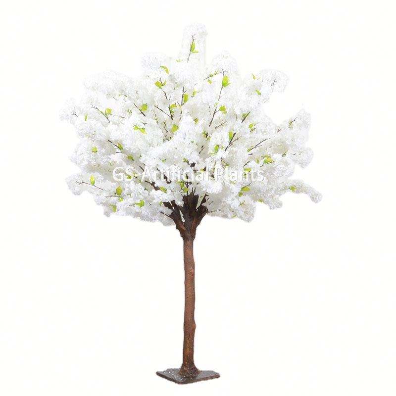 дерев'яна штучна квітка вишні Центральний елемент столу Штучні квіти Дерево