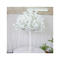 White flowers 5ft fake cherry blossom tree plastic flower tree Wedding event table top centerpiece 