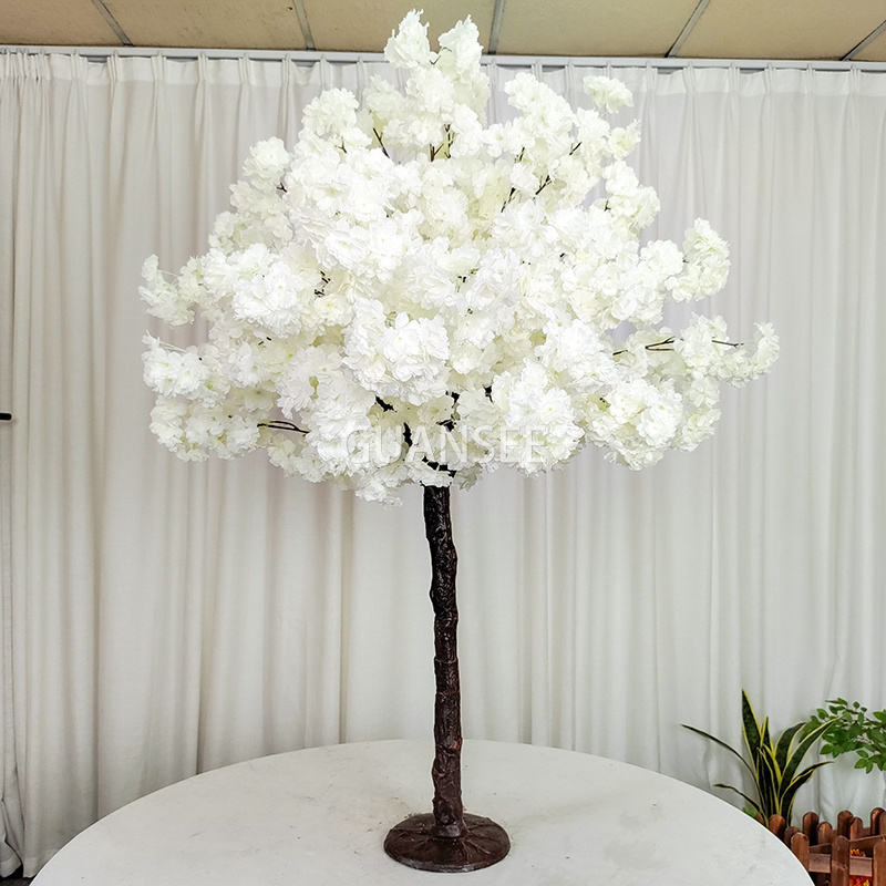White Artificial Cherry Blossom Tree