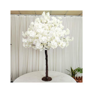 White Artificial Cherry Blossom Tree wedding event decoration table centerpiece