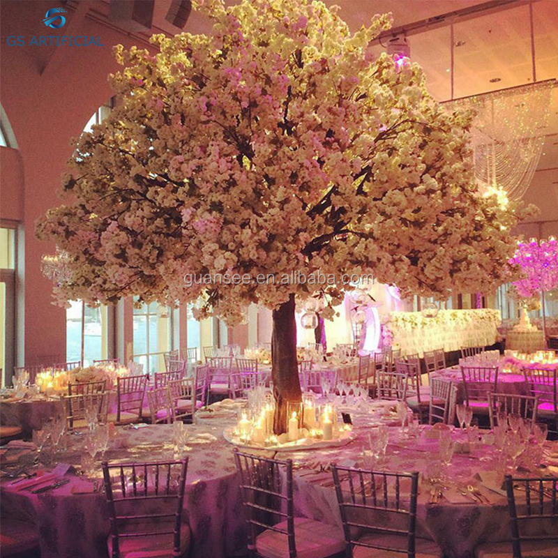 Artificial Cherry Blossom Tree Wedding Table