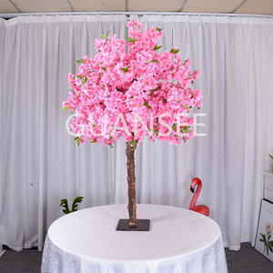 търговия на едро Сватбени централни елементи декорация изкуствен черешов цвят дърво цвете дърво