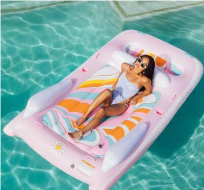 How to inflate the pool inflatable mats