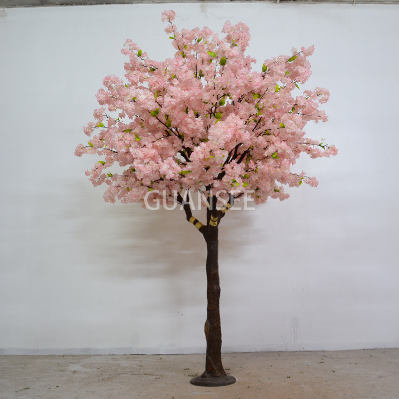  Konstgjord körsbärsblommande bröllopsträd inomhusdekoration 