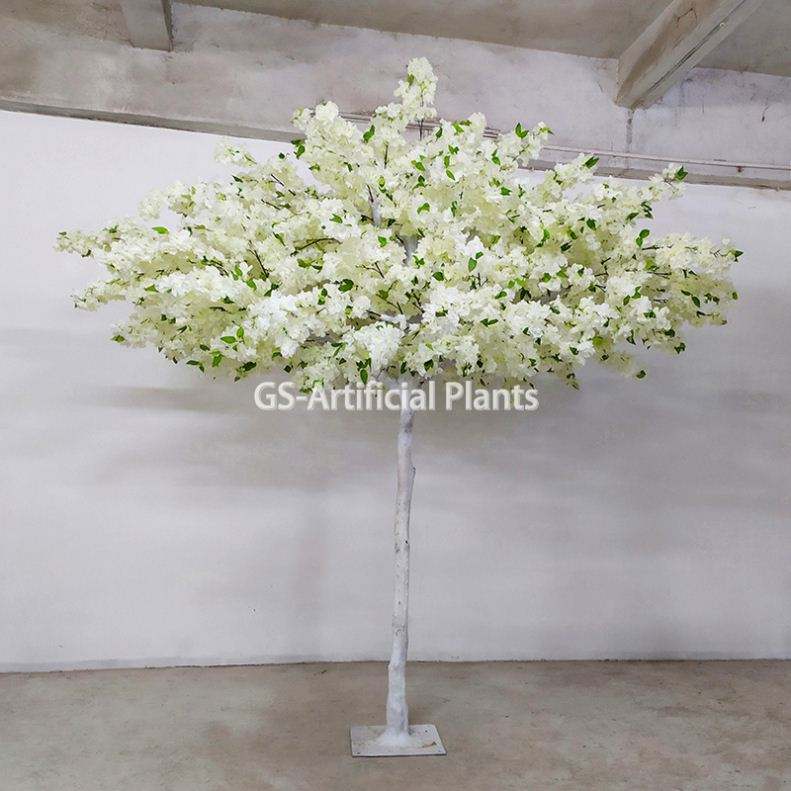 Cheap Artificial silk cherry blossom tree wedding centerpiece for sell decoration wholesale  