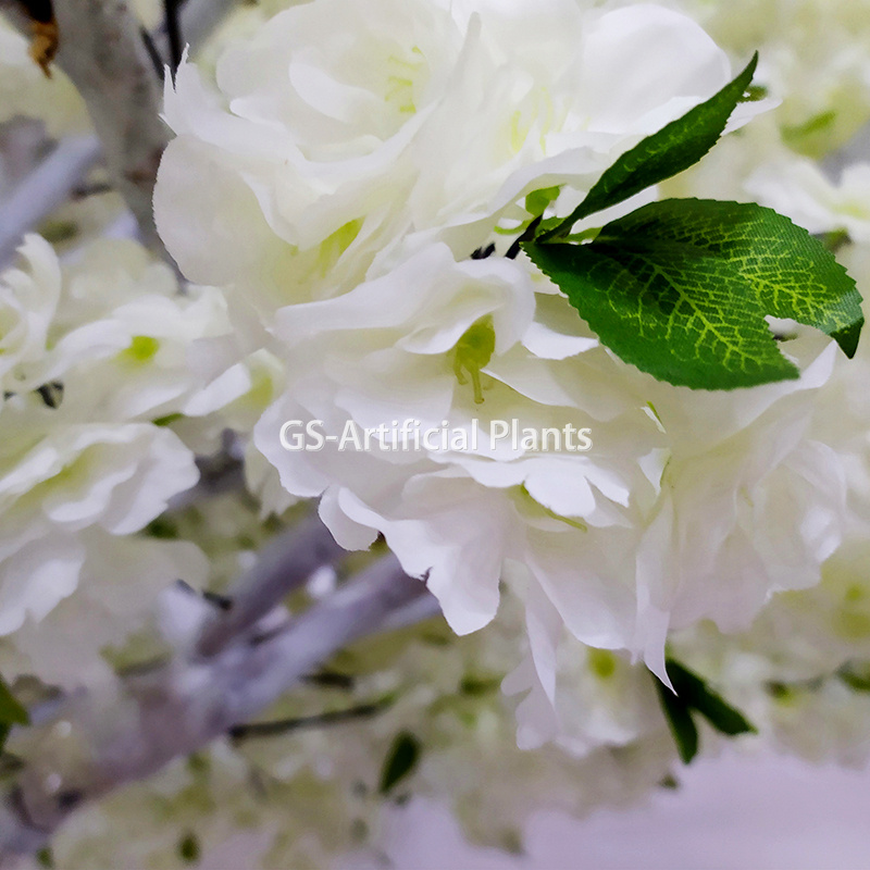 Pièce maîtresse de mariage d'arbre de fleur de cerisier en soie artificielle bon marché pour vendre la décoration en gros 